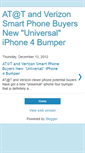 Mobile Screenshot of new-universal-iphone-4-bumper.blogspot.com
