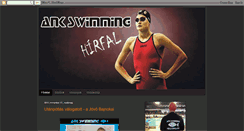 Desktop Screenshot of ankswim.blogspot.com