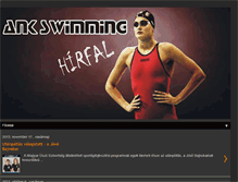 Tablet Screenshot of ankswim.blogspot.com