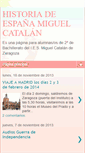 Mobile Screenshot of historiadeespanamiguelcatalan.blogspot.com