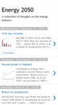 Mobile Screenshot of energy2050.blogspot.com