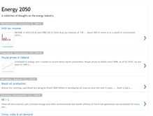 Tablet Screenshot of energy2050.blogspot.com