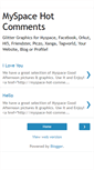 Mobile Screenshot of myspace-hot-comments.blogspot.com