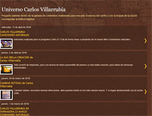 Tablet Screenshot of carlosvillarrubia.blogspot.com