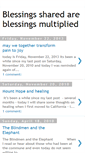 Mobile Screenshot of blessings-shared-blessings-multiplied.blogspot.com