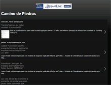 Tablet Screenshot of elcaminodepiedras.blogspot.com