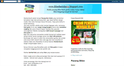 Desktop Screenshot of iklanbarisku24.blogspot.com