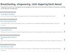 Tablet Screenshot of earthbirthmom.blogspot.com