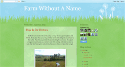 Desktop Screenshot of farmwithoutaname.blogspot.com