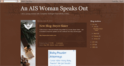 Desktop Screenshot of aiswoman.blogspot.com