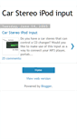 Mobile Screenshot of carstereoipod.blogspot.com
