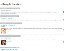 Tablet Screenshot of miblogfrancisco.blogspot.com