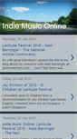 Mobile Screenshot of indie-music-online.blogspot.com