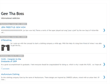Tablet Screenshot of geethaboss.blogspot.com