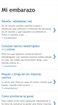 Mobile Screenshot of embarazate.blogspot.com