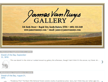 Tablet Screenshot of jamesvannuysgallery.blogspot.com