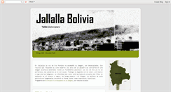 Desktop Screenshot of jallallabolivia.blogspot.com