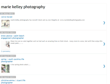 Tablet Screenshot of mariekelleyphotography.blogspot.com