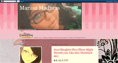 Desktop Screenshot of mariisamadness.blogspot.com