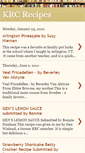 Mobile Screenshot of krcrecipes.blogspot.com