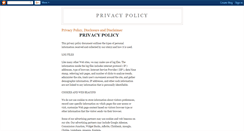 Desktop Screenshot of our-privacy-policy.blogspot.com