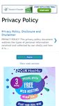 Mobile Screenshot of our-privacy-policy.blogspot.com