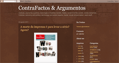 Desktop Screenshot of contrafactos.blogspot.com