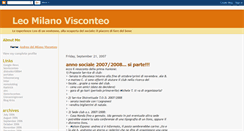 Desktop Screenshot of leomilanovisconteo.blogspot.com