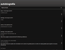 Tablet Screenshot of basulto-autobiografia.blogspot.com
