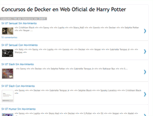 Tablet Screenshot of concursosdecker.blogspot.com