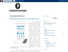 Tablet Screenshot of americanexpressnyc.blogspot.com