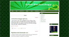 Desktop Screenshot of linetechnology.blogspot.com