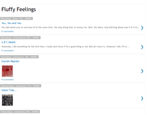 Tablet Screenshot of fluffyfeelings.blogspot.com