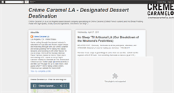 Desktop Screenshot of cremecaramella.blogspot.com