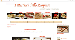 Desktop Screenshot of ipasticcidelloziopiero.blogspot.com
