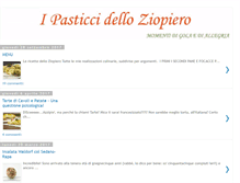 Tablet Screenshot of ipasticcidelloziopiero.blogspot.com