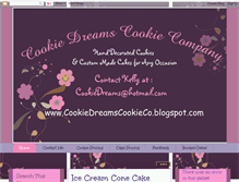 Tablet Screenshot of cookiedreamscookieco.blogspot.com