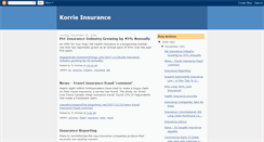 Desktop Screenshot of korrieinsurance.blogspot.com