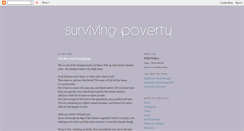 Desktop Screenshot of povertylines.blogspot.com