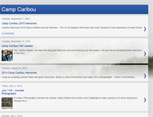 Tablet Screenshot of campcaribou1923.blogspot.com