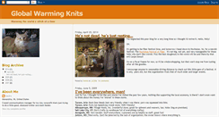 Desktop Screenshot of globalwarmingknits.blogspot.com