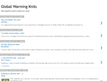Tablet Screenshot of globalwarmingknits.blogspot.com