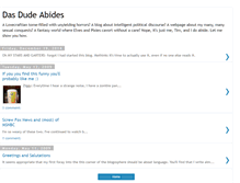 Tablet Screenshot of dasdudeabides.blogspot.com