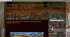 Desktop Screenshot of genealogiatrentina.blogspot.com