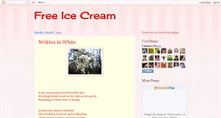 Desktop Screenshot of dorrainefreeicecrem.blogspot.com