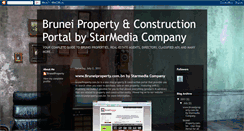 Desktop Screenshot of bruneipropertystarmedia.blogspot.com