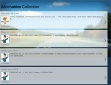 Tablet Screenshot of alicebabies.blogspot.com
