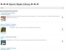 Tablet Screenshot of muslimslibrary.blogspot.com