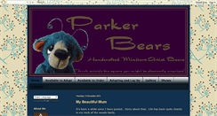 Desktop Screenshot of parkerbears.blogspot.com