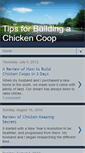 Mobile Screenshot of buildingchickencoophelp.blogspot.com